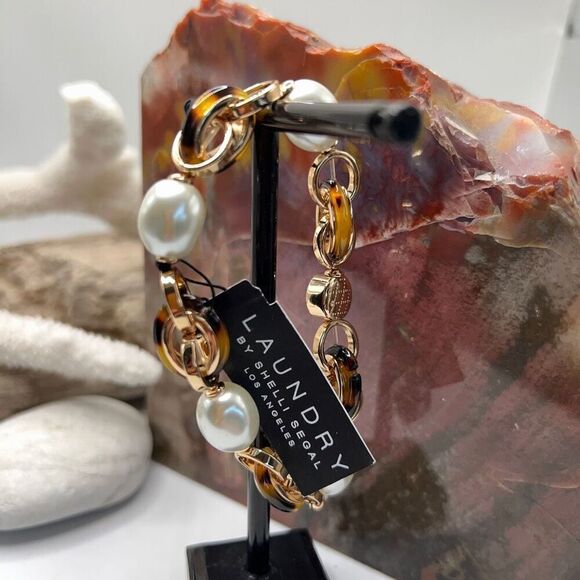 Gold Pearl Tortoise LAUNDRY Shelli Segal $16ea or Bundle 3/$25 - Picture 8 of 8